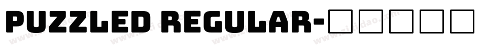 Puzzled Regular字体转换